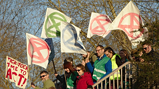 Extinction Rebellion protest