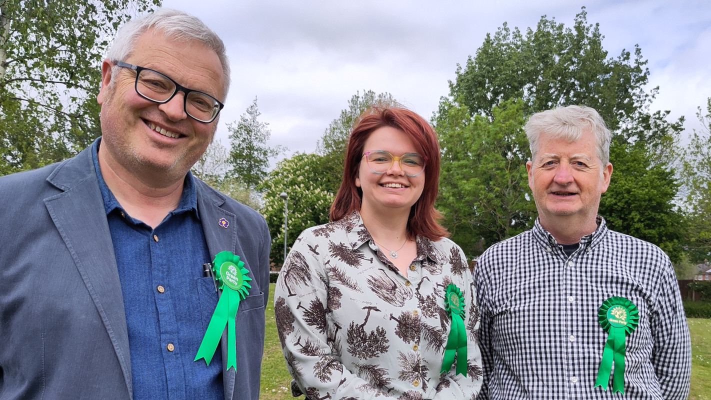 Three Shrewsbury Councillors