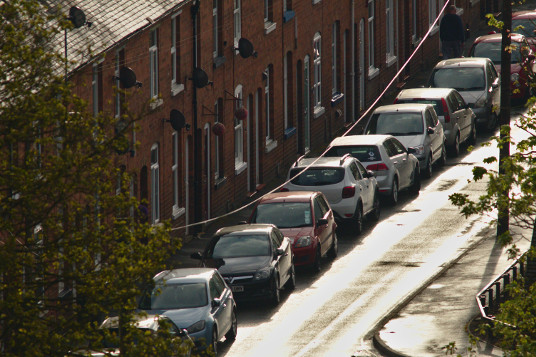 Street with cars